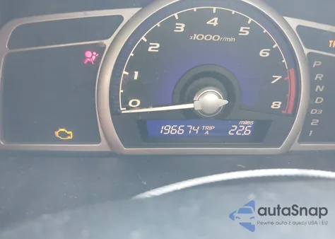 2008 Honda Civic Lx z USA, uszkodzony, nr VIN 2HGFA16538H532335